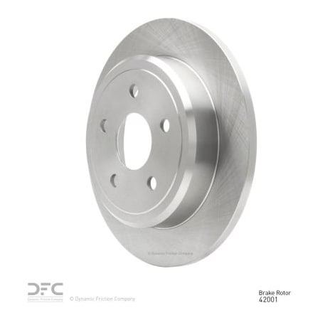 Dynamic Friction Co DFC GEOSPEC Coated Rotor - Blank - Dynamic Friction Company 604-42001 604-42001
